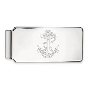 10k White Gold U.S. Navy Money Clip